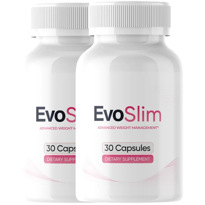 EVOSLIM dietary supplement bottles